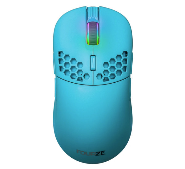  Fourze GM900 wireless gaming mouse cyaan