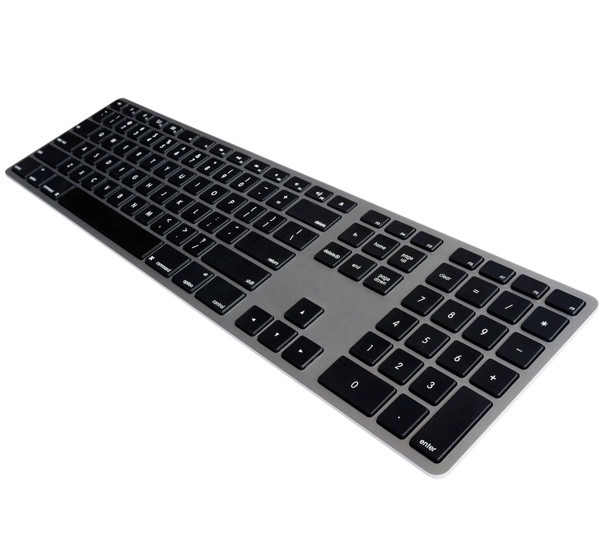 Matias Wired Keyboard US QWERTY for MacBook space grey