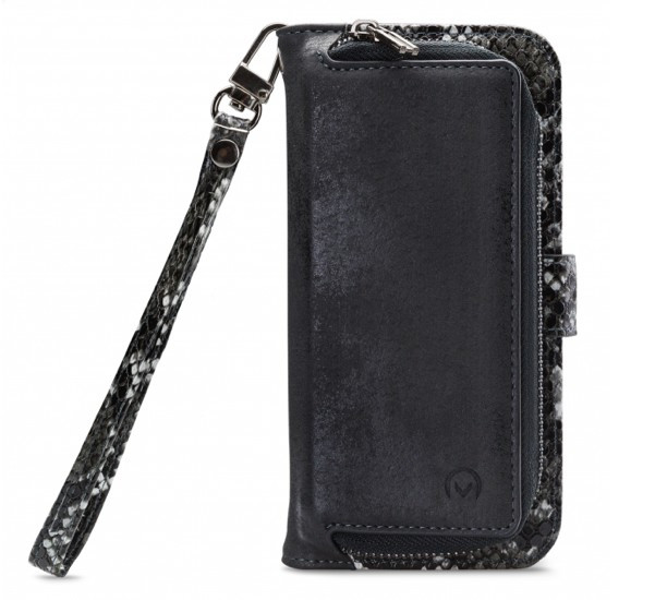 Mobilize 2in1 Gelly Wallet Zipper Case iPhone 11 Pro zwart / snake