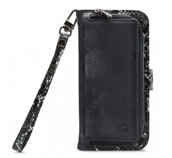 Mobilize 2in1 Magnet Zipper Case iPhone 13 black / snake