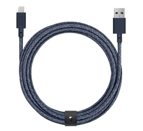 Native Union Kevlar Belt Lightning kabel 3m blauw
