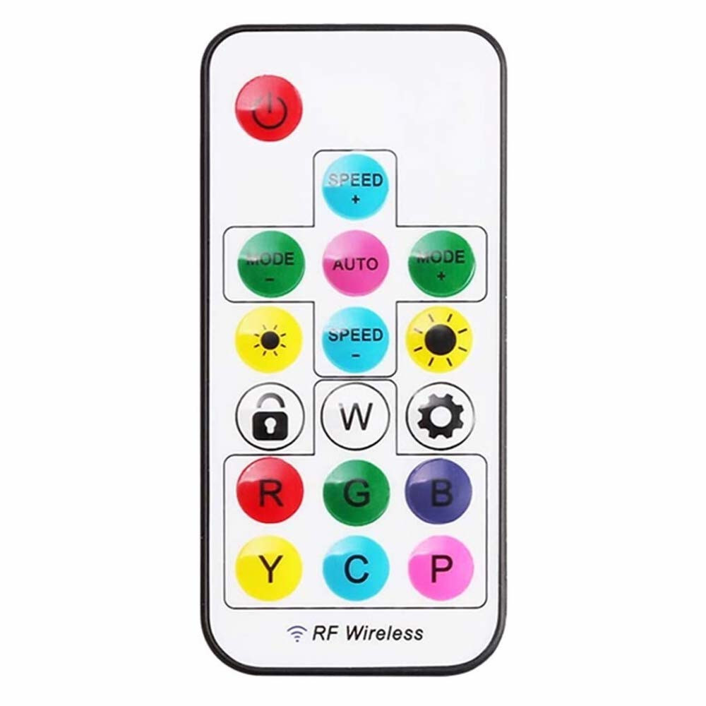 RGB Remote controller for gaming chair