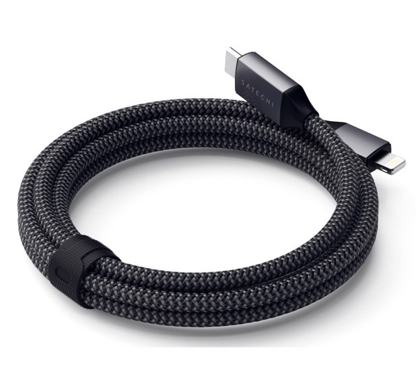 Satechi Type-C to Lightning Cable 1.8m space gray