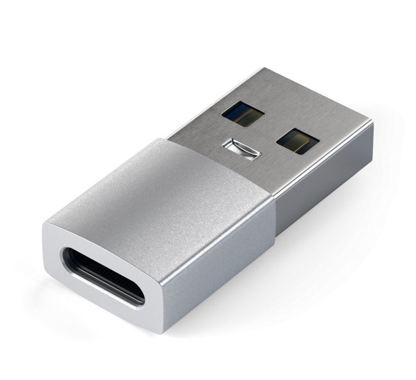 Satechi USB-A to USB-C Adapter silver 