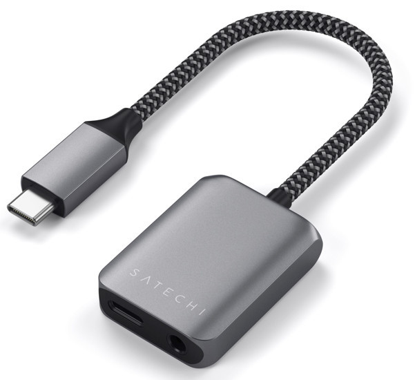 Satechi USB-C to 3.5mm (AUX) and USB-C adapter