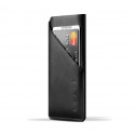 Mujjo wallet leather case iPhone X / XS black