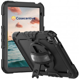 Casecentive Handstrap Pro Hardcase with handstrap iPad 10.9 2022 Black