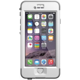 Lifeproof Nüüd Waterproof Case Avalanche iPhone 6 Plus wit/grijs 