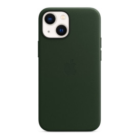 Apple Leather MagSafe Case iPhone 13 Mini Sequoia Green