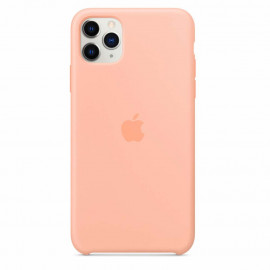 Apple Silicone Case iPhone 11 Pro Max grapefruit