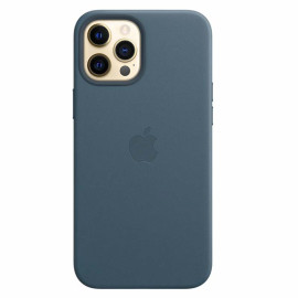 Apple Leather MagSafe Case iPhone 12 Pro Max Baltic Blue