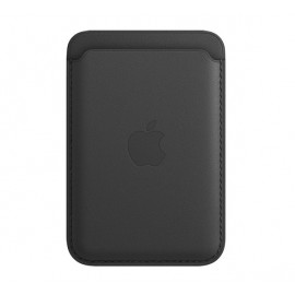 Apple Leather Card Holder with MagSafe (1st gen) for iPhone black