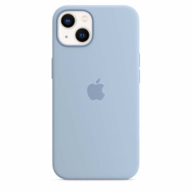 Apple Silicone MagSafe Case iPhone 13 Blue Fog