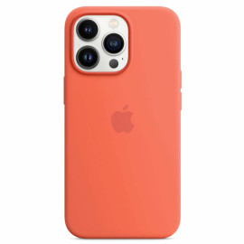 Apple Silicone MagSafe Case iPhone 13 Pro Max Nectarine