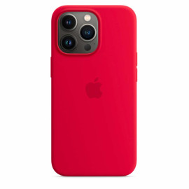 Apple Silicone MagSafe Case iPhone 13 Pro (PRODUCT)RED
