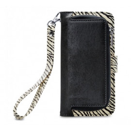Mobilize 2in1 Gelly Wallet Zipper Case iPhone 6 / 6S / 7 / 8 Plus zwart / zebra