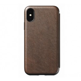 Nomad Rugged Case Tri-Folio iPhone XS Max brown