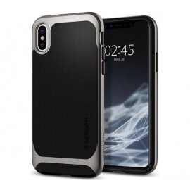 Spigen Neo Hybrid case iPhone X / XS grijs