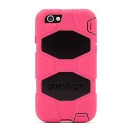 Griffin Survivor All-Terrain hardcase iPhone 6(S) Plus roze/zwart