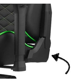 Razer TAROK Left Plastic Seat Cover (included on seat)