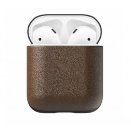 Nomad AirPod Leather Case brown