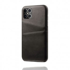 Casecentive Leren Wallet back case iPhone 12 Pro Max Black