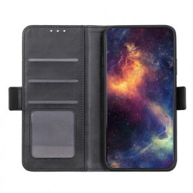 Casecentive Magnetische Leren Wallet case Galaxy S20 zwart
