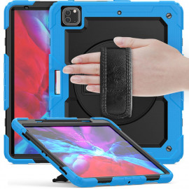 Casecentive Handstrap Pro Hardcase with handstrap iPad Pro 12.9" 2022 / 2021 / 2020 / 2018 blue