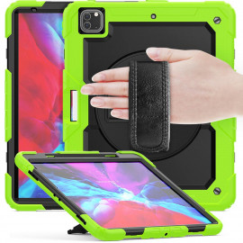 Casecentive Handstrap Pro Hardcase with handstrap iPad Pro 12.9" 2021 / 2020 / 2018 green