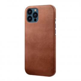 Casecentive Leather Back case iPhone 14 Plus brown