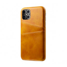 Casecentive Leren Wallet back case iPhone 12 Mini bruin