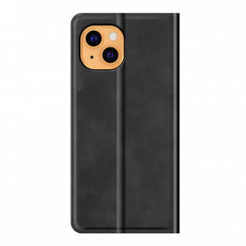 Casecentive Magnetic Leather Wallet iPhone 14 black