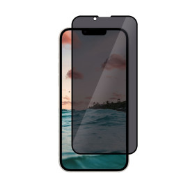 Casecentive Privacy Glass Screenprotector 3D full cover iPhone 15