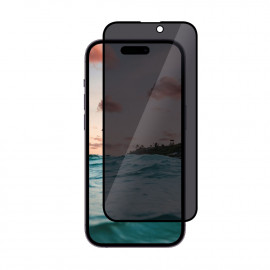 Casecentive Privacy Glass Screenprotector 3D full cover iPhone 14 Pro