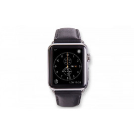 Dbramante1928 Kopenhagen Apple Watch bandje 38mm zilver/zwart