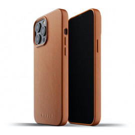 Mujjo Leather Case iPhone 13 Pro brown