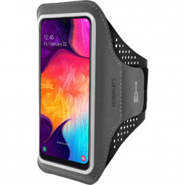 Mobiparts Comfort Fit Sport Armband Samsung Galaxy A40 (2019) Zwart