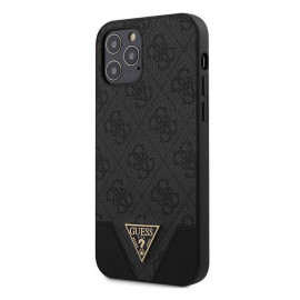 Guess 4G Triangle Case iPhone 12 / 12 Pro grey