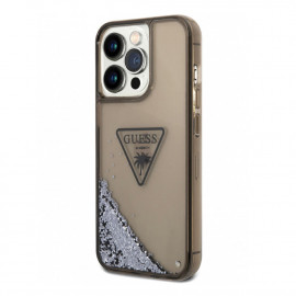 Guess Liquid Glitter case iPhone 14 Pro black