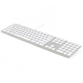 Matias Bedraad RGB Toetsenbord US QWERTY voor MacBook zilver