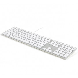 Matias Wired Keyboard US QWERTY for MacBook silver