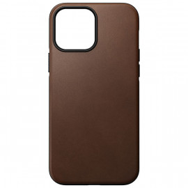 Nomad Modern Leather Case Magsafe iPhone 13 Pro Max brown