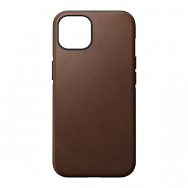 Nomad Modern Leather Case Magsafe iPhone 13 brown
