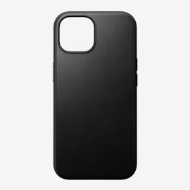 Nomad Modern Leather Case Magsafe iPhone 15 black