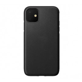 Nomad Rugged Leather Case iPhone 11 zwart