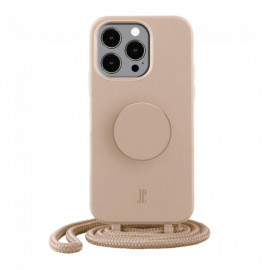PopSockets PopGrip Case iPhone 14 Pro beige