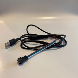 Ranqer RGB power cable to USB with plug first model V1 black