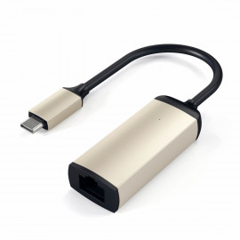 Satechi USB-C to Ethernet Adapter gold 
