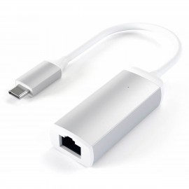 Satechi USB-C to Ethernet Adapter silver