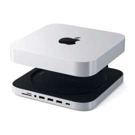 Satechi Aluminum USB Hub for Apple Mac Mini silver